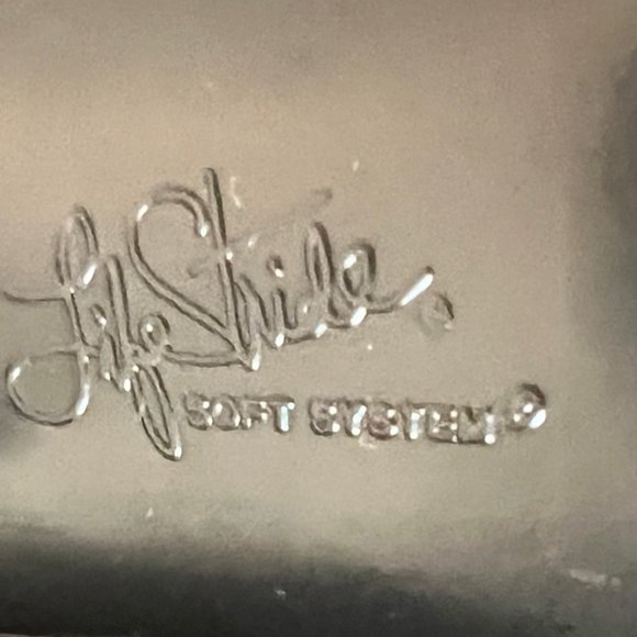 NEW LifeStride Satin Tonal Jewels Detail Cocktail Black Pump Shoes, Sz 7.5 M - Picture 14 of 16